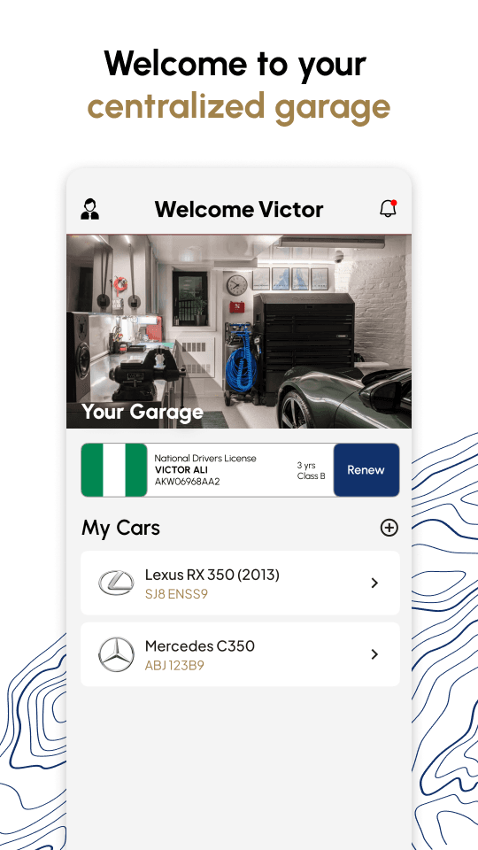 Autodrive screen 1